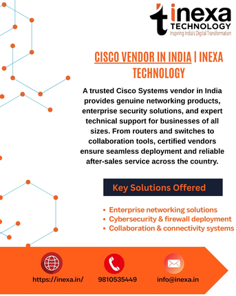 Gurgaon, Software Development, Best Cisco Vendor In India For Business Networking | Inexa Technology