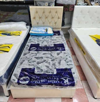 Jeddah, Furniture, SAR 5,  New Best Quality Medium Bed ,single Bed And Double Bed 🛏️ With Mattress Available