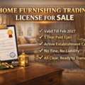 Active Home Furnishing Trading License For SaLe