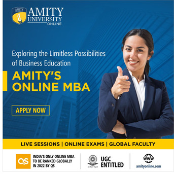 Mumbai, Education, Amity Online MBA &ndash; Admissions Open Now