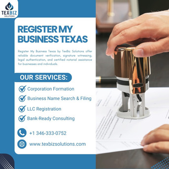 Houston, Business, Register My Business Texas