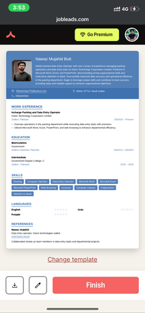Riyadh, Job Seekers, I Am A Data Entry Operator And Looking For A Good Opportunity In The Kingdom