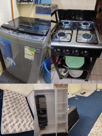 Riyadh, Appliances, SAR 1300,  Almira, Washing Machine, Chulla, Carpet And Mattress