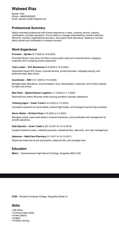 Riyadh, Job Seekers, Computer Operator
