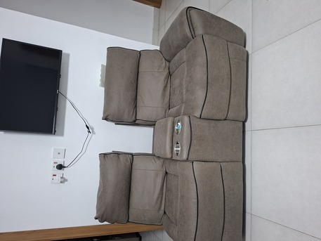 Thuqbah, Household Items, SAR 500,  Sofa Recilner With Brown Carpet Come Rug  URGENT