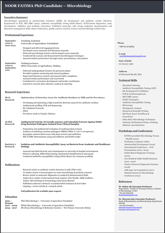 Riyadh, Job Seekers, Microbiologist | Quality Control | Laboratory | Researcher | Teaching