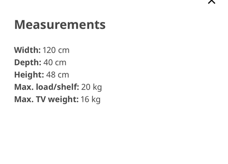 Al Mazruiyah, Furniture, SAR 165,  IKEA TV Table
