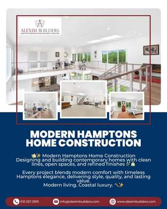 New York, Construction, Modern Hamptons Home Construction