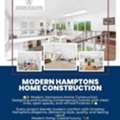 Modern Hamptons Home Construction