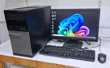 Manama, Electronics, BHD 45,  DELL Core I5 Computer Set 19" HD Monitor 8GB Ram + 256GB SSD Ready To Use OS 10 Pro 345935