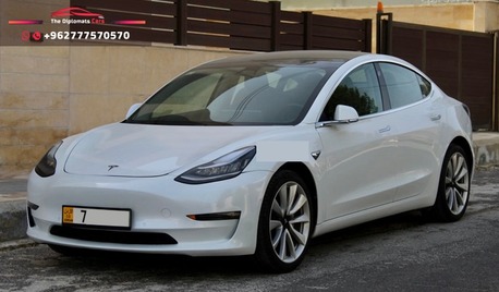 Amman, Vehicles, Cars & Trucks , JOD 12500,  Tesla Model 3,  2019,  Automatic,  166000 KM,   DUAL MOTORS | Long Range | Diplomatic Plates