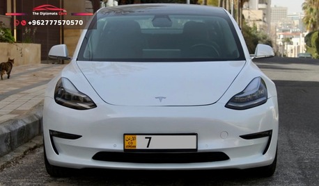Amman, Vehicles, Cars & Trucks , JOD 12500,  Tesla Model 3,  2019,  Automatic,  166000 KM,   DUAL MOTORS | Long Range | Diplomatic Plates