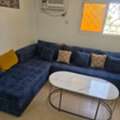 SAR 400,  Sofa Set For Sale (Blue And Yellow