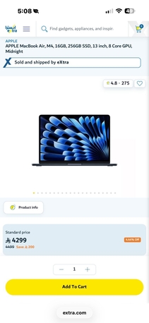 Dammam, Mobile Phones, SAR 3700,  Macbook Air M4  New