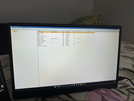 Jubail, Computers, SAR 350,  Portable 15.6" Inch Wide Angle Lcd , Wireless Hp Keyboard And Mouse , Numeric Pad