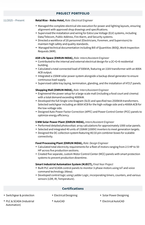 Dammam, Job Seekers, Electrical Engineer