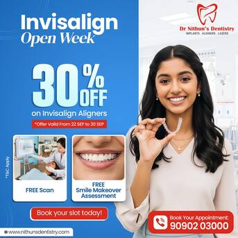 Hyderabad, Dental, Invisible Braces Kompally