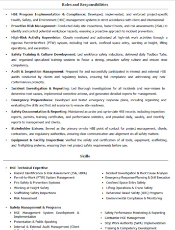 Riyadh, Job Seekers, HSE Officer With 5+ Years Experience - Immediate Joining