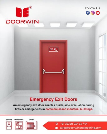 Ahmedabad, Household Items, INR 10,  Best Emergency Exit Door Manufacturer In India - Doorwin Engineering
