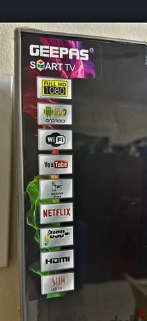 Manama, Electronics, BHD 40,  Geepas 43 Inch Smart Tv Only Use Six Month 40 Bd Last