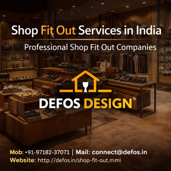 Haryana, Businesses For Sale, Professional Shop Interior & Fit Out Services