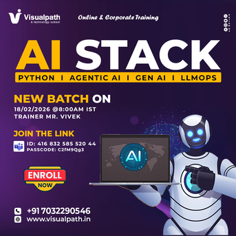 Hyderabad, Education, AI Stack Online Training | New Batch Starts 18 Feb 2026