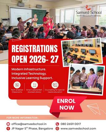 Bangalore, Education, Top 10 Best Schools In Bangalore