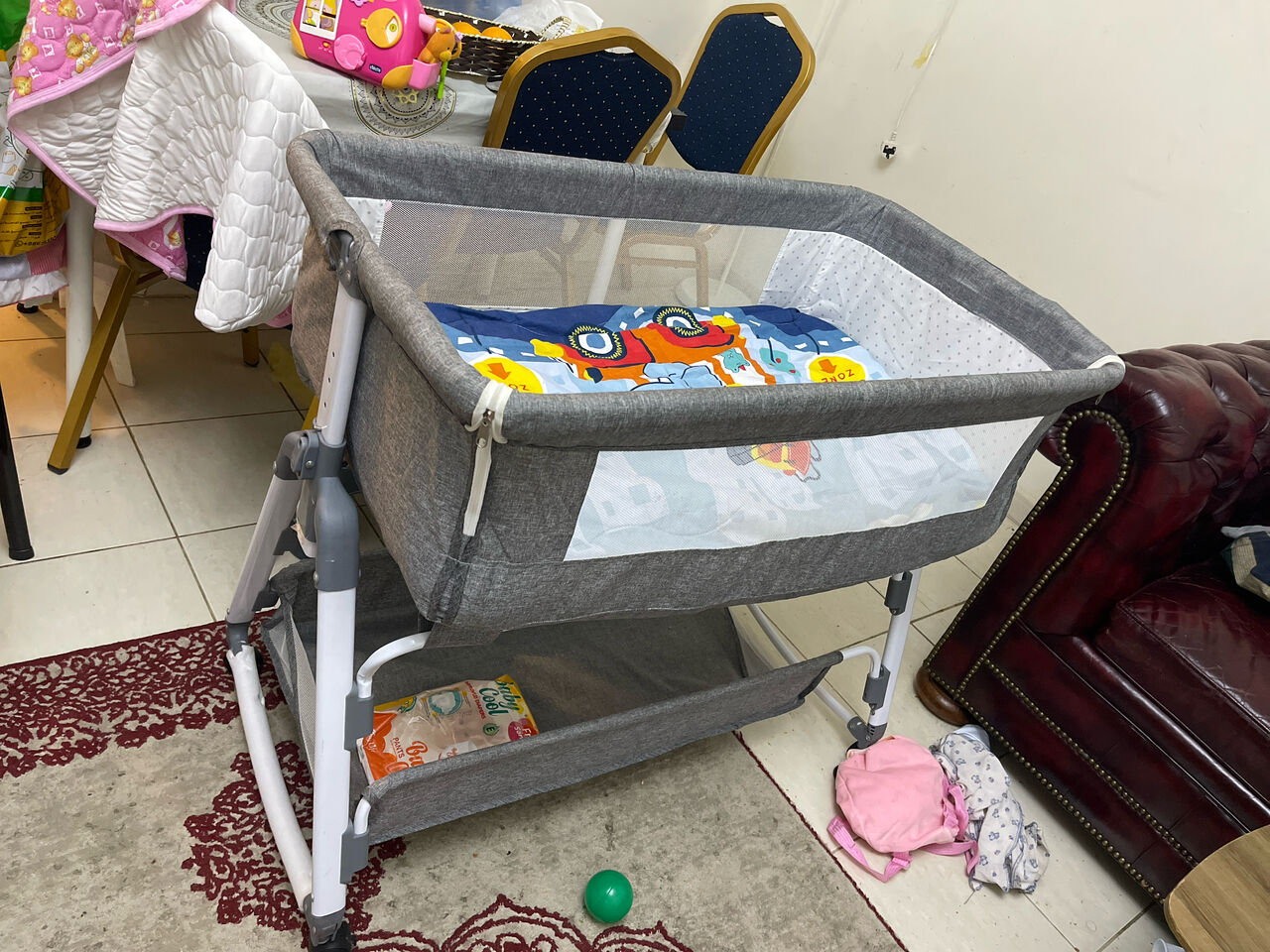Khobar, Baby & Kid Stuff, SAR 650,  Urgent Sale Giggles Baby Stoller & Baby Car Seat Air Protected Very Neat Condtion
