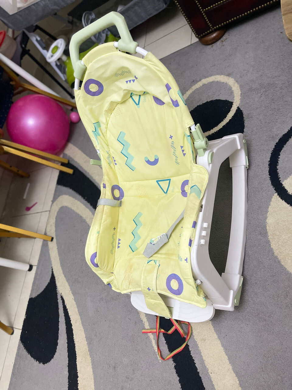 Khobar, Baby & Kid Stuff, SAR 650,  Urgent Sale Giggles Baby Stoller & Baby Car Seat Air Protected Very Neat Condtion
