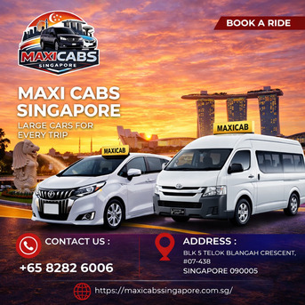 Singapore, Travel, Smart, Spacious & Stress-Free Travel - Maxi Cab Singapore