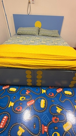 Khobar, Furniture, SAR 2000,  I Am Selling A Bed With Mattress And Cupboard Set In Excellent (mint) Condition. Very Clea