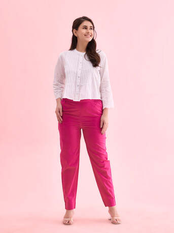 Chennai, Clothing & Accessories, INR 899,  Buy Best Cotton Pants For Women For Office Wear- Go Colors