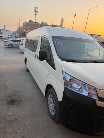 Riyadh, Pick Up & Drop Off, Toyota-Hiace 2023. For Labor Transport / Students Pick And Drop Services For School & Clg