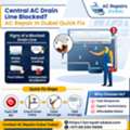Central AC Drain Line Blocked? AC Repair In Dubai Quick Fix