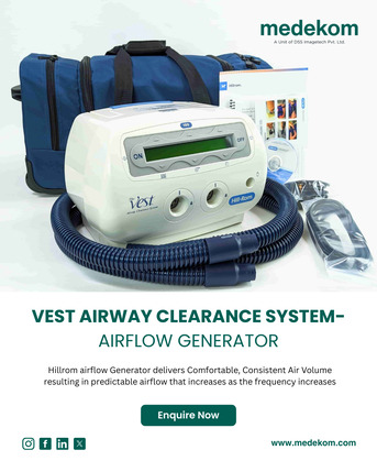 Mumbai, Appliances, Vest Airway Clearance System | Advanced Respiratory Therapy Equipment