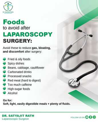 Mumbai, Health, Foods To Avoid After Laparoscopy | Dr. Satyajit Rath