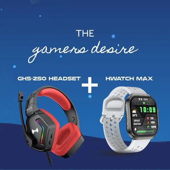Dubai, Electronics, AED 109,  Gaming Headset + Hwatch Max