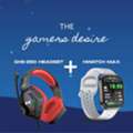 AED 109,  Gaming Headset + Hwatch Max