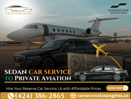 Los Angeles, Travel, Sedan Car Service To LAX With Private Aviation Limo Service
