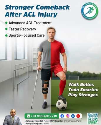 Pune, Health, ACL Reconstruction Surgery Pune   - Dr. Aashish Arbat
