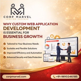 Mumbai, Technical, Custom Web Application Development Sonipat | Corp Marvel +91-9810246185
