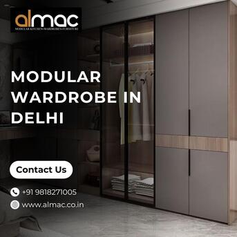 New Delhi, Business, Modular Wardrobe In Delhi By Almac Modular Kitchens & Interiors