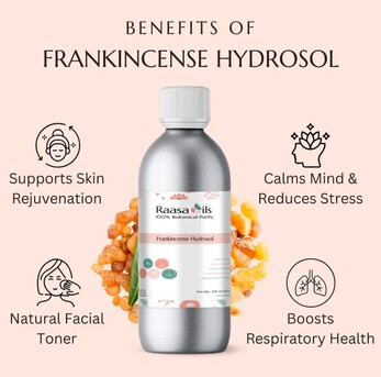 Noida, Health & Beauty Items, INR 199,  Frankincense Hydrosol  For Cosmetic & Beauty Products | Raasa Oils