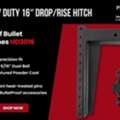 USD 529,  BulletProof HD3016 3 Inch Drop Hitch 2-5/16 Ball