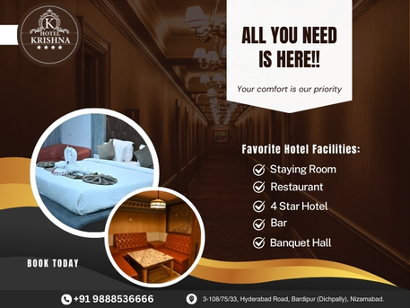 Nizamabad, Business, Staying Rooms In Nizamabad