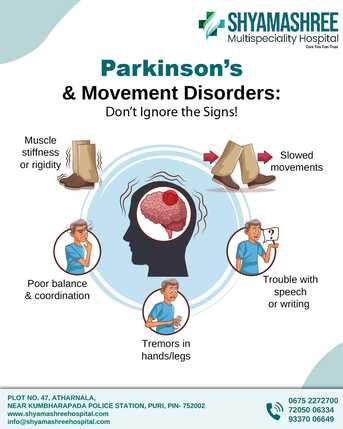 Mumbai, Health, Parkinson&rsquo;s & Movement Disorders | Best Neuro Care In Puri | Shyamashree Hospital