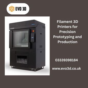 London, Computers, Filament 3D Printers For Precision Prototyping And Production