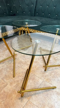 Riyadh, Furniture, SAR 250,  4 Serving Small Tables For Sale ٤ طاولات خدمات صغيره للبيع