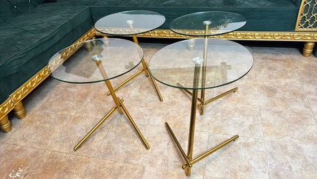Riyadh, Furniture, SAR 250,  4 Serving Small Tables For Sale ٤ طاولات خدمات صغيره للبيع