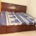 SAR 500,  Bed & Mattress For Sale (Queen & Single Bed Set )